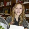 Dédicace du nouveau livre de Tristane Banon "Love et caetera" à la librairie Delamain à Paris, le 2 avril 2015.