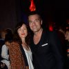 Exclusif - Arnaud Ducret et sa femme Maurine Nicot - Kev Adams - After party du film "Les Profs 2" au Comedy Club à Paris, le 9 juin 2015.