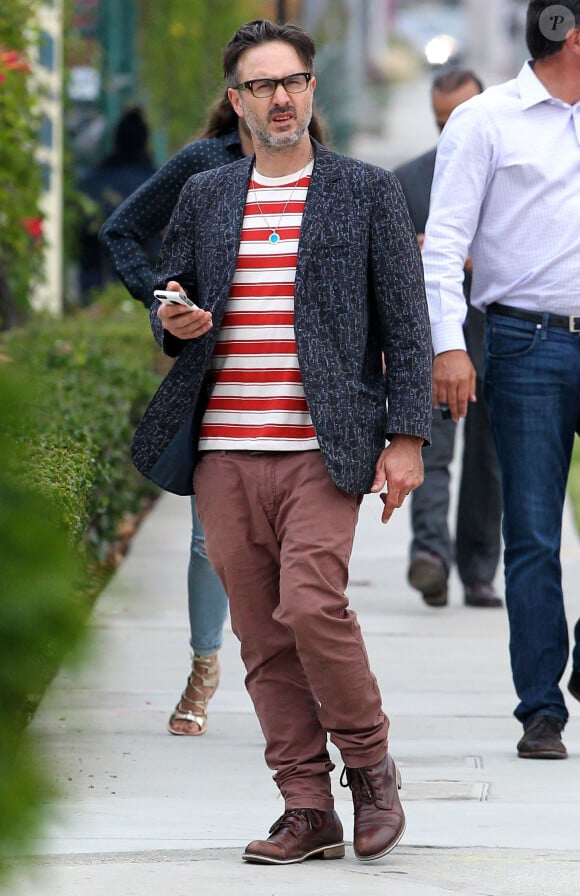 Exclusif - Courteney Cox et son ex mari David Arquette sont allés chercher leur fille Coco à l'école à Santa Monica, le 8 juin 2015