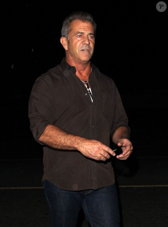 Mel Gibson à West Hollywood, le 20 mars 2015. 