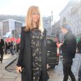  Zahia Dehar (avec une franche) - Arriv&eacute;es au d&eacute;fil&eacute; Dolce &amp; Gabbana Haute Couture &agrave; la Scala &agrave; Milan, le 30 janvier 2015.&nbsp; 