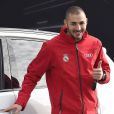  Karim Benzema - Les joueurs du Real Madrid lors de la pr&eacute;sentation des nouvelles Audi du club le 1 er d&eacute;cembre 2014 