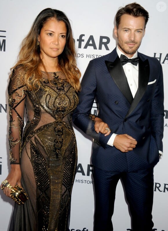 Keytt Lundqvist et Alex Lundqvis  - Gala "AmfAR Inspiration Gala" à New York, le 16 juin 2015