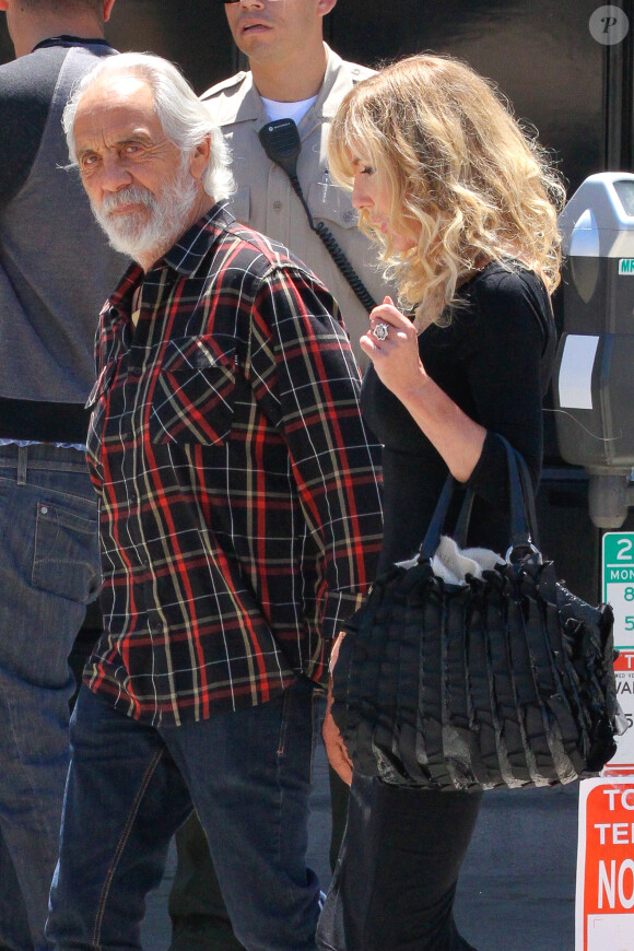 Tommy Chong arrive à la 12ème édition de John Varvatos Stuart House Benefit à West Hollywood, Los Angeles,le 26 avril 2015