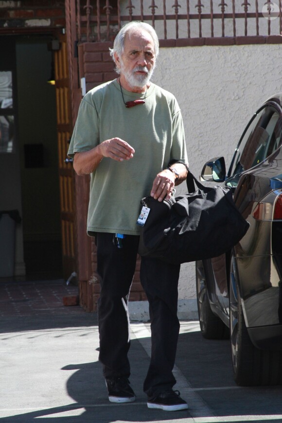 Tommy Chong arrive aux répétitions de Dancing With The Stars à Hollywood, Los Angeles, le 5 octobre 2014