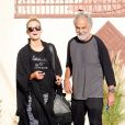  Tommy Chong arrive aux r&eacute;p&eacute;titions de Dancing With The Stars avec Peta Murgatroyd &agrave; Hollywood, Los Angeles, le 1er octobre 2014 