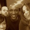 Malika Haqq, Khloé Kardashian, Lamar Odom et Jamie Sangouthai, photo postée sur Instagram le 14 juin 2015