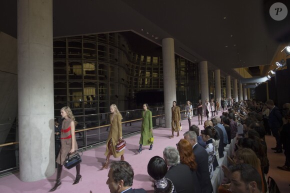 mbiance - People au défilé Christian Dior TOKYO prêt-à-porter collection Automne-Hiver 2015/2016 au centre national des Arts de Tokyo, à Tokyo au Japon, le 16 juin 2015.