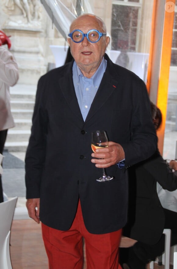 Exclusif - Jean-Pierre Coffe - 5ème édition de la fête de la charcuterie au chateau d'Asnières le 15 juin 2015.