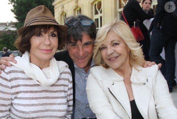 Exclusif - Danièle Evenou, Tex, Nicoletta - 5ème édition de la fête de la charcuterie au chateau d'Asnières le 15 juin 2015.