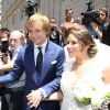Mariage d'Ivan Rakitic et Raquel Mauri à Séville en Espagne le 20 juin 2015.