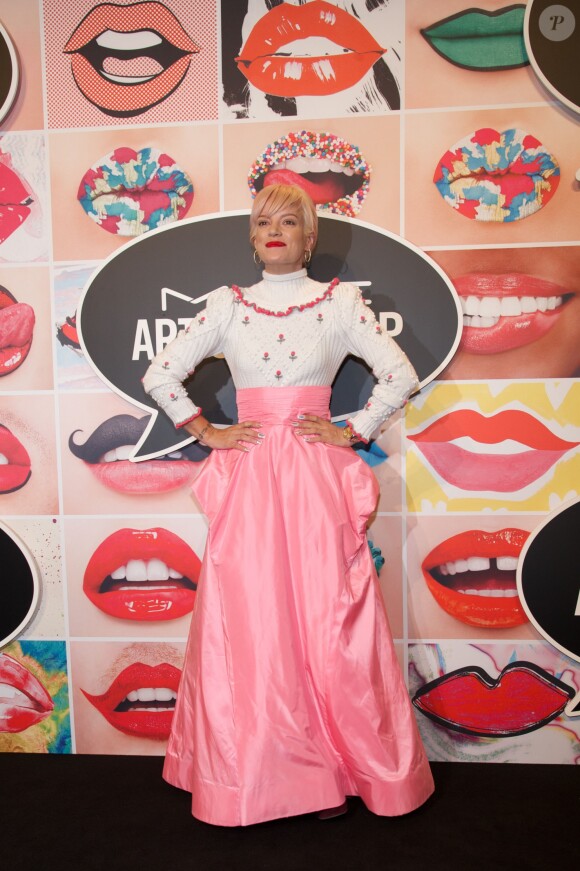 Lily Allen (Cooper) - Soirée "The art of the Lip" par la marque de cosmétiques Mac à Munich le 24 juin 2015 
