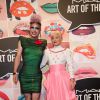 Lily Allen (Cooper) et Miss Candy - Soirée "The art of the Lip" par la marque de cosmétiques Mac à Munich le 24 juin 2015 