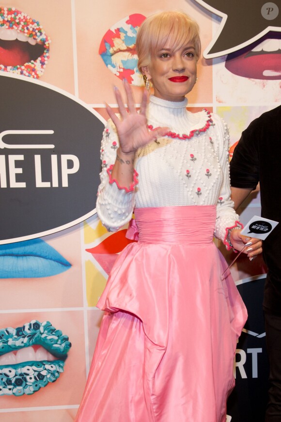 Lily Allen - Soirée "The art of the Lip" par la marque de cosmétiques Mac à Munich le 24 juin 2015 