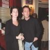 Anne Brochet et Gad Elmaleh à Paris en septembre 2000.