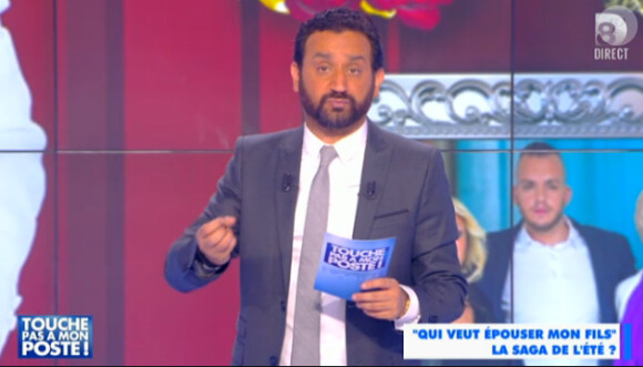 Cyril Hanouna, dans Touche pas à mon poste sur D8, le lundi 29 juin 2015.