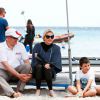 Exclusif - Le prince Albert II de Monaco et la princesse Charlène de Monaco ont participé à l'opération "Water Safety, pour la prévention de la noyade" à playa Baggia sur la plage de Palombaggia à Porto-Vecchio en Corse le 23 Juin 2015.