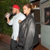 Rihanna quitte le restaurant Giorgio Baldi avec son frère Rorrey Fenty. Santa Monica, Los Angeles, le 30 juin 2015.