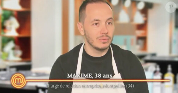 Maxime, dans l'épisode 2 de Masterchef 2015, le jeudi 2 juillet 2015 sur TF1.