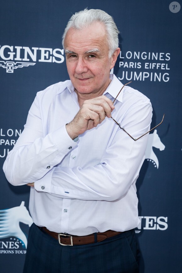 Exclusif - Alain Ducasse - Photocall lors de la soirée du Grand Prix Longines Global Champions Tour lors du Longines Paris Eiffel Jumping au Champ-de-Mars à Paris, le 4 juillet 2015.