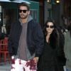 Kourtney Kardashian et Scott Disick sont allés déjeuner à New York, Le 22 février 2014  