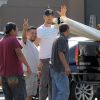 Exclusif - Josh Duhamel achète du matériel pour rénover sa maison à Santa Monica, le 23 juin 2015. 