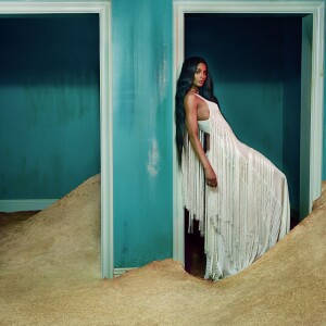 La chanteuse Ciara, nouvelle égérie du designer Robert Cavalli, pose pour sa nouvelle campagne collection Automne/Hiver 2015-2016. Le 26 mai 2015. 