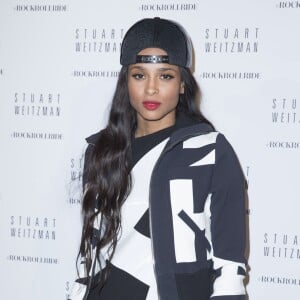 La chanteuse Ciara - Photocall de la soirée Stuart Weitzman à l'occasion du court-métrage : "Rock Roll Ride" à l’hôtel Salomon de Rothschild à Paris le 29 septembre 2014.  