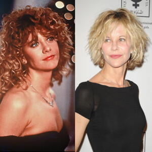 Meg Ryan en 1993 / 2012 : la métamorphose d'une star de la comédie romantique des années 90.