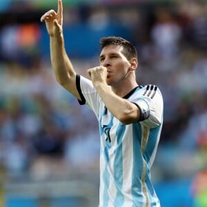 Lionel Messi à l'Estadio Mineirao de Belo Horizonte, le 22 juin 2014