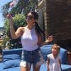 Kourtney Kardashian et sa fille Penelope sur Instagram - Juillet 2015