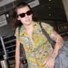 Harry Styles arrive à l'aéroport de LAX à Los Angeles, le 3 juillet 2015 
