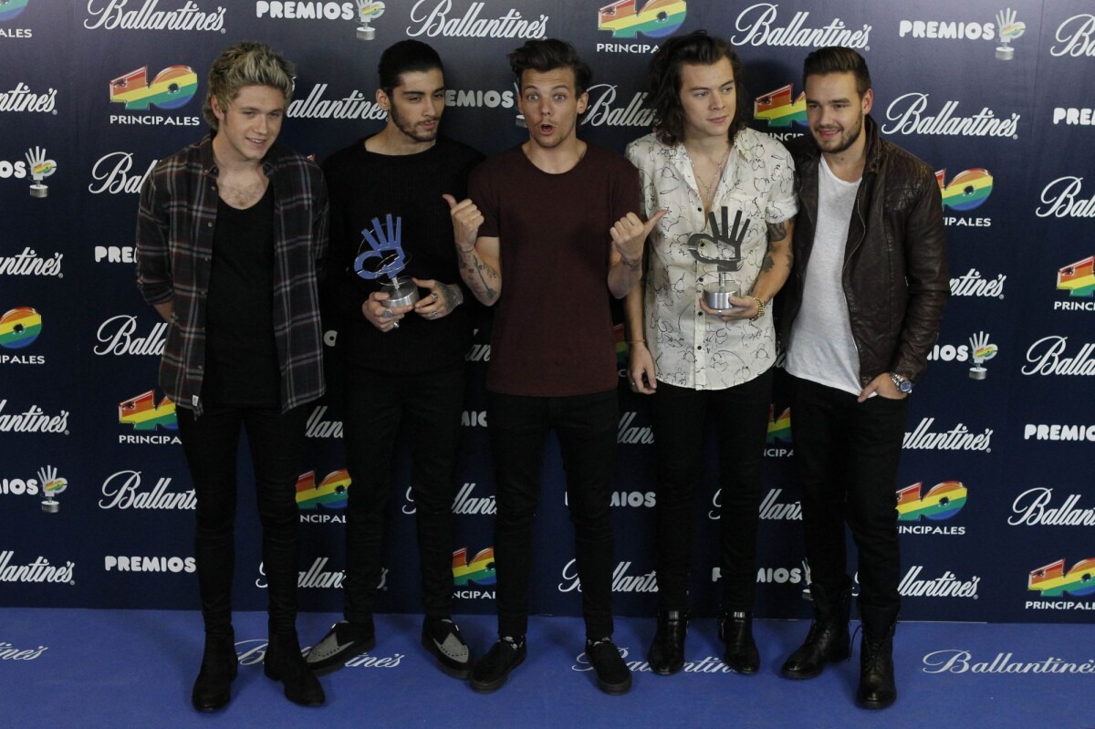 Photo : Le groupe One Direction - Photocall de la soirée 40 Principales ...