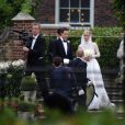 Nicky Hilton et James Rothschild se marient &agrave; l'Orangerie dans les jardins de Kensington Palace, le 10 juillet 2015 &agrave; Londres.&nbsp;&nbsp; 