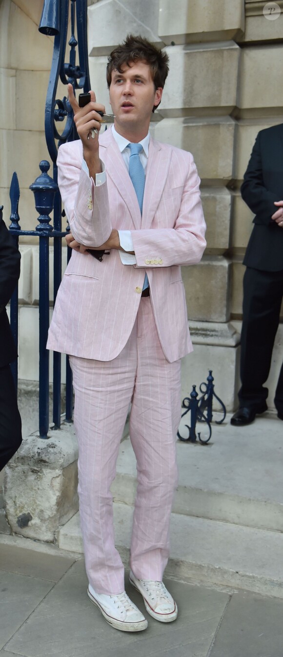 Isaac Ferry - Soirée de pré-mariage de Nicky Hilton et James Rothschild au manoir Spencer House à Londres. Le 9 juillet 2015