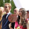 Andrea Casiraghi et Tatiana Santo Domingo. La famille princière de Monaco célébrait le 11 juillet 2015 autour du prince Albert II et de la princesse Charlene les 10 ans de l'avènement du souverain monégasque.