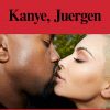 Kanye West et Kim Kardashian en couverture d'un numéro spécial du magazine System. Photo par Juergen Teller.