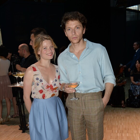 Exclusif - Mélanie Thierry et son compagnon le chanteur Raphael - Lancement de la nouvelle Millenary Femme de la maison Audemars Piguet célébré au Carreau du Temple à Paris le 6 juillet 2015.