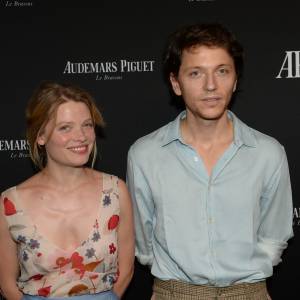 Exclusif - Mélanie Thierry et son compagnon le chanteur Raphael - Lancement de la nouvelle Millenary Femme de la maison Audemars Piguet célébré au Carreau du Temple à Paris le 6 juillet 2015.