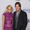 Carrie Underwood and Mike Fisher - People au 40eme anniversaire des American Music Awards a Los Angeles. Le 18 novembre 2012 