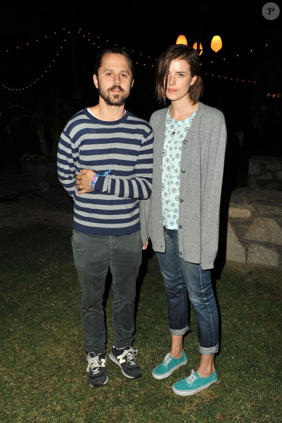 Giovanni Ribisi et Agyness Deyn au festival de Coachella en avril 2013.