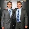 Cody Walker et son frère Caleb à la 3e soirée annuelle Noble Awards à Beverly Hills, le 27 février 2015.