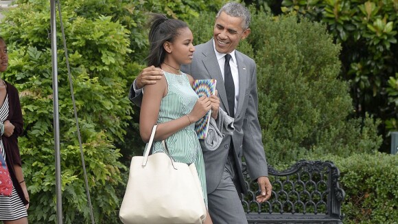 Barack Obama : Le président s'offre une pause avec ses filles Sasha et Malia