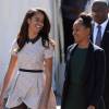 Maria et Sasha Obama à Selma, le 7 mars 2015.