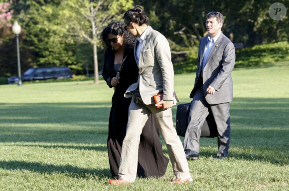 Maya Soetoro-Ng (soeur de Barack Obama) et son mari Konrad Ng à Washington, le 18 juillet 2015.
