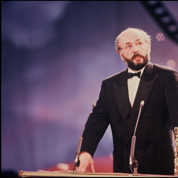 Bertrand Blie aux César en 1990.