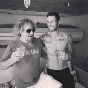 Adam Levine en vacances au Mexique / juillet 2015