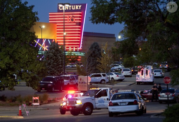 Le cinéma d'Aurora où a eu lieu la tuerie le 20 juillet 2012 (Colorado - Etats-Unis)