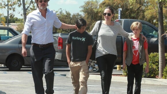 Angelina Jolie et Brad Pitt : Virée glaciale pour l'anniversaire des jumeaux