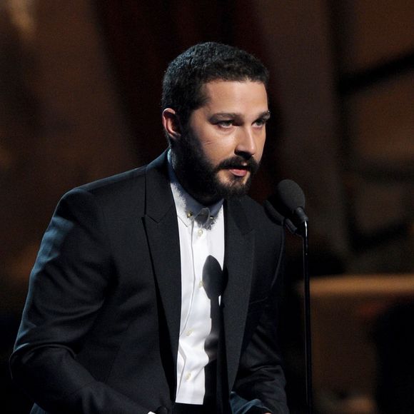 Shia LaBeouf aux Grammy Awards à Los Angeles, le 8 février 2015.